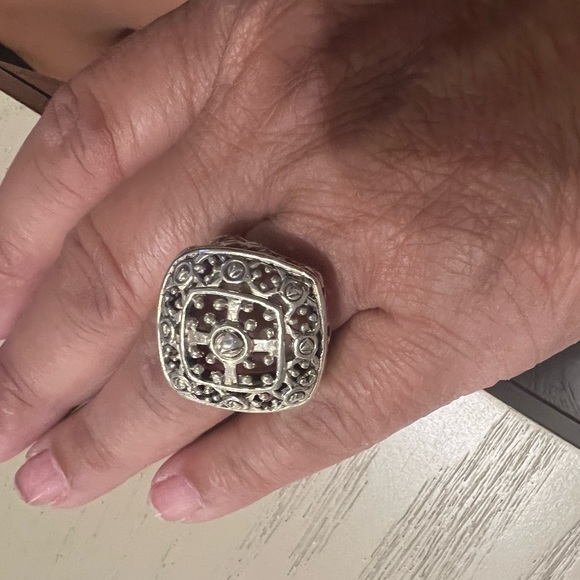 Sterling silver ring size 7 - Picture 11 of 11